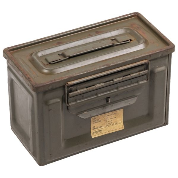 Cassetta munizioni media WKII, Esercito Americano, usata