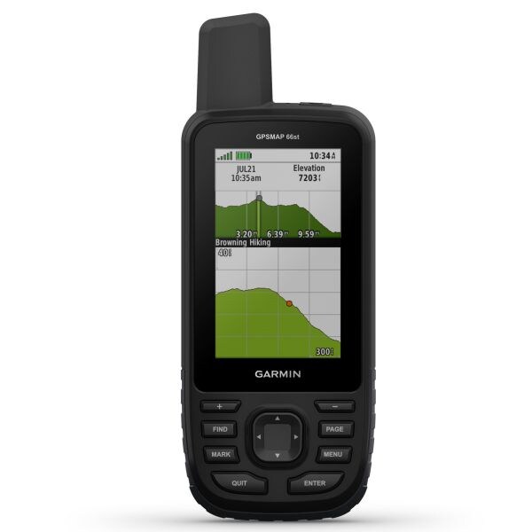GPS portatile 66ST TOPO Active Europa nero