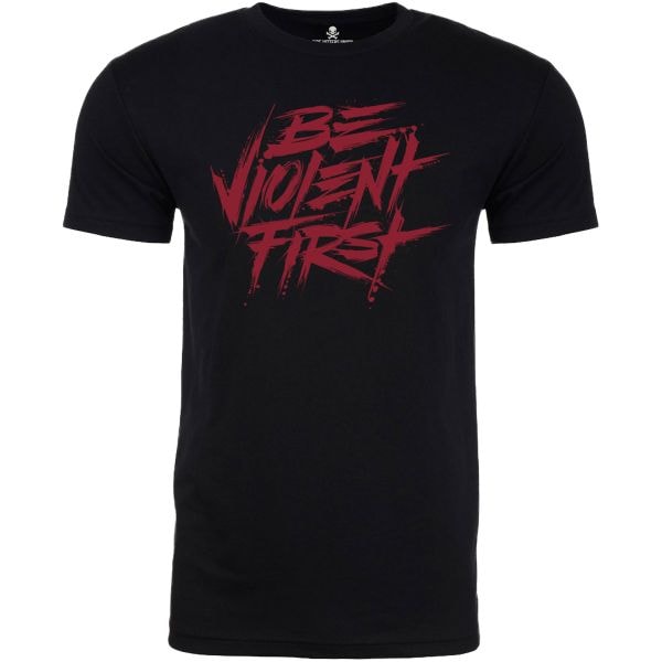 T-Shirt Be Violent First Pipe Hitters Union colore nero
