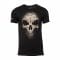 T-Shirt 7.62 Design USMC desert marpat skull colore nero