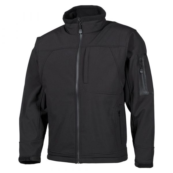 Giacca Softshell Flying MFH colore nero