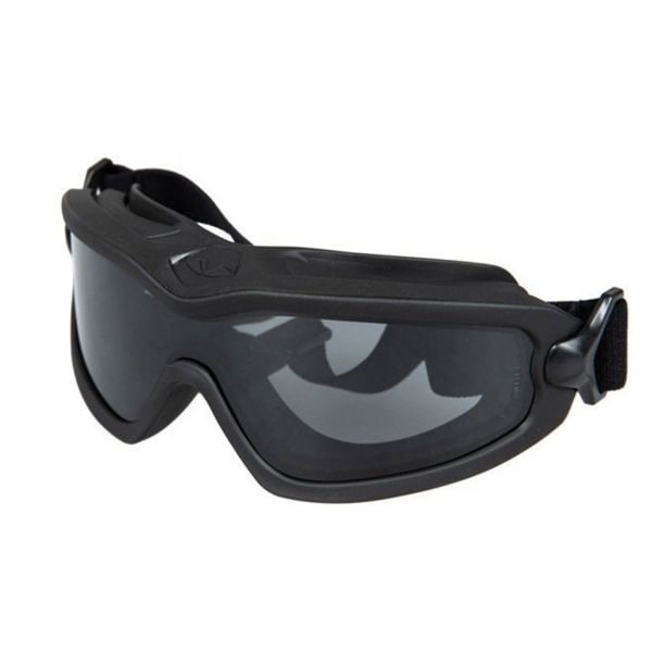 Occhiali protezione Pyramex V2G Plus lenti grigie Goggles neri
