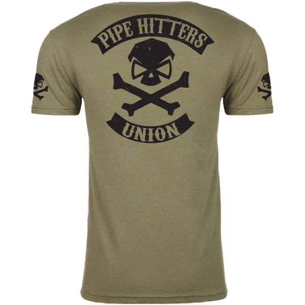 T-Shirt Pipe Hitters Union Sons of Conflict verde oliva