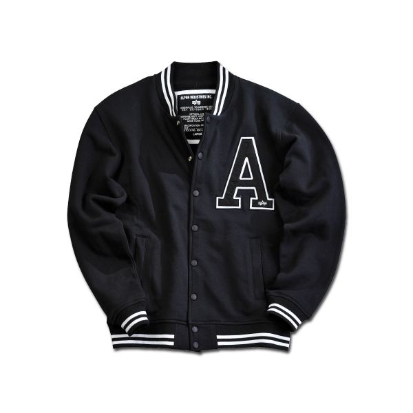Giacca Academy, Alpha Industries, colore nero