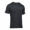 T-Shirt da uomo, serie Fitness, Raid Jaquard SS, UA, nero/grigio