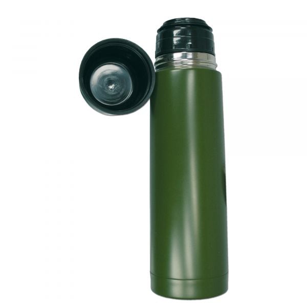 Bottiglia termoisolante da 1 litro, Mil-Tec, verde oliva