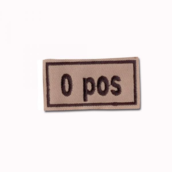 Badge Bloodpatch "0 pos" cachi