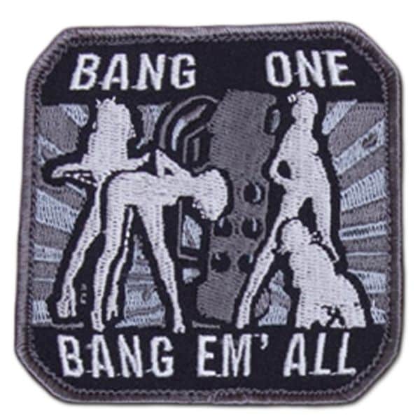 Patch Bang One Bang Em All large MilSpecMonkey swat