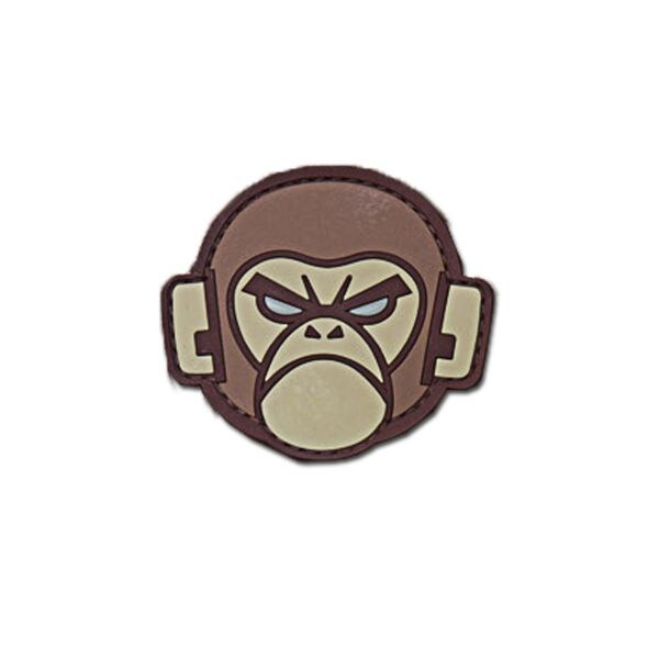 Patch Monkey Head PVC marca MilSpecMonkey desert