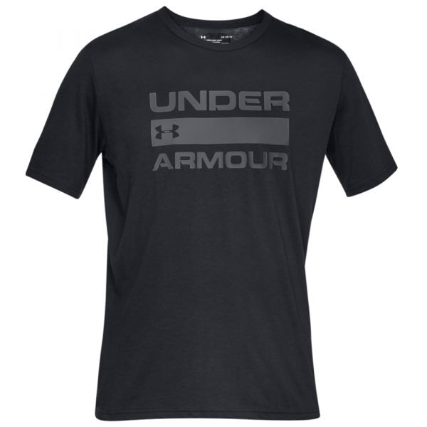 T-Shirt Under Armour Team Issue Wordmark SS nera