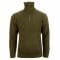 Pullover Troyer, colore verde oliva, 750 g