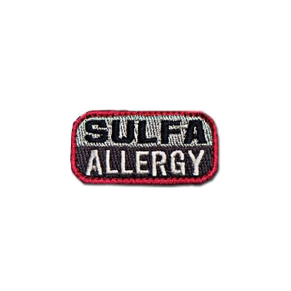 Patch MilSpecMonkey Sulfa Allergy acu