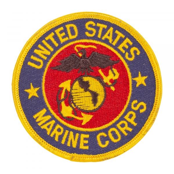 Distintivo in tessuto USMC blu-oro-rosso