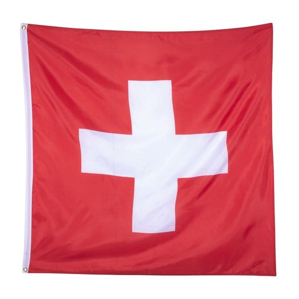 MFH Fahne Schweiz 120 x 120 cm