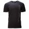 T-Shirt Fine Cotton Vert Logo colore nero