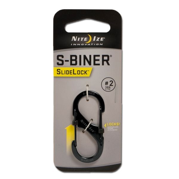 S-Biner Sidelock Gr. 2 acciaio nero