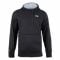 Felpa Under Armour Charged Cotton Rival Hoody nera