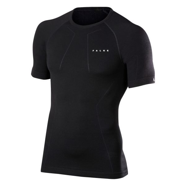 T-Shirt Merino Comfort marca FALKE colore nero